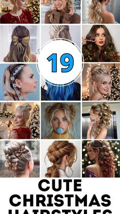 Christmas Hairstyles For Women, Buns And Braids, Classic Braids, Christmas Hairstyle, Christmas Party Hairstyles, Elegant Bun, Hair Mistakes, Easy Updos, Trend 2024