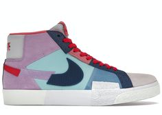 Check out the Nike Blazer Mid Mosaic available on @StockX Nike Sb Zoom Blazer Mid, Nike Sb Zoom Blazer, Nike Sb Blazer, Nike Sb Zoom, Nike Blazers Mid, Blue Mosaic, Turquoise Leather, Nike Brand, Blazer Mid