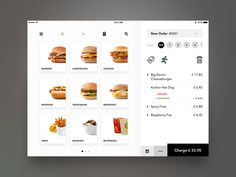 an image of food ordering on the app