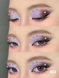 Eye Makeup For Small Eyes, Makeup For Deep Set Eyes, Eyeshadow Makeup Tutorial, Spring Eye Makeup, Shine Makeup, Spooky Makeup, Eye Makeup For Hooded Eyes, Makeup For Small Eyes, Full Makeup Tutorial