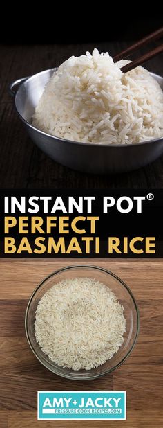 instant pot perfect basmati rice