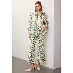 Multicolor animal print cotton (99% Cotton, 1% Lycra). Shirt Jacket. Long sleeves. Collar. Front zipper closure. 27" from shoulder to hemline. Imported. Rachel Antonoff, Rent The Runway, Jacket Long, Closet Designs, Silk Blouse, Shirt Jacket, Front Zipper, Printed Cotton, Animal Print