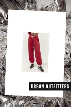 Everyone's favorite jogger sweatpants by Out From Under. Crafted from a soft fabric in a cozy silhouette with a low-rise and a baggy fit through the legs. Finished with elastic cuffs at the hems. Find it only at Urban Outfitters. Features Out From Under sweatpants in a jogger-style silhouette Super soft cotton-blend Easy fit with a low-rise and a baggy leg Topped with a drawstring waistband and side pockets UO exclusive Content + Care 58% Cotton, 42% polyester Machine wash Imported Size + Fit Model in Black is 5’9" and wearing size Small | Out From Under Brenda Jogger Sweatpant in Red, Women's at Urban Outfitters Fashion Joggers, Jogger Sweatpants, Drawstring Waistband, Baggy Fits, Find It, Jogger Pants, Soft Fabric, Low Rise, Soft Fabrics