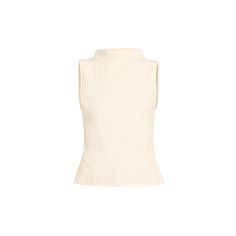 Veronica Beard "Alora" ribbed-knit top  High neckline Sleeveless Easy fit Hem sits at the hip Pullover style  Cotton/elastane Dry clean Imported Chic Ribbed High Neck Top, Chic High Neck Ribbed Tops, Chic High Neck Ribbed Tank Top, Chic Ribbed Turtleneck Tank Top, Sleeveless Tops With Ribbed Neckline For Workwear, Chic Tank Top With Ribbed Neckline, Chic Ribbed Tank Top, Chic Ribbed Tank Knit Top, Sleeveless Fitted Top With Ribbed Neckline