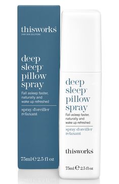 this works deep sleep pillow spray