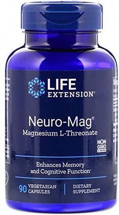 Buy Life Extension Neuro-mag Magnesium L-threonate, Magnesium L-threonate, Brain Health, Memory & Attention, Gluten Free, Vegetarian, Non-GMO, 90 Vegetarian Capsules on Amazon.com ✓ FREE SHIPPING on qualified orders Power Tower Workout, Best Magnesium, Sleep Remedies, Brain Health, Nutritional Supplements, Health And Wellbeing, Amino Acids, Brain, Vitamins