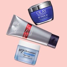 best night cream Best Night Cream, Facial Products, Dry Body Brushing, Night Moisturizer, Collagen Cream, Garnier Skin Active, Olay Regenerist, Improve Skin Tone