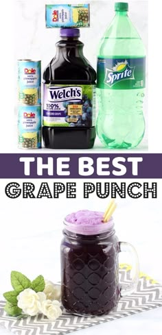 the best grape punch you'll ever make