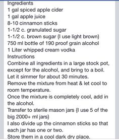 the instructions for how to use an apple cider on facebook, with pictures and text below