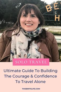 Your insecurities, fears, and nerves about traveling? They will never totally go away but you can overcome them to travel alone. The trick is to take baby steps consistently to work up to it. Click the pin for tons of practical tips and ideas to help you build the confidence to travel alone.