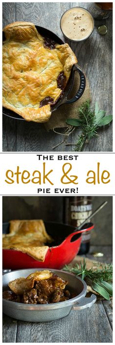 the best steak and ale pie ever