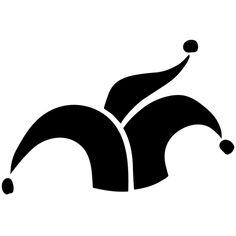 an image of a black and white logo with two leaves on top of each other