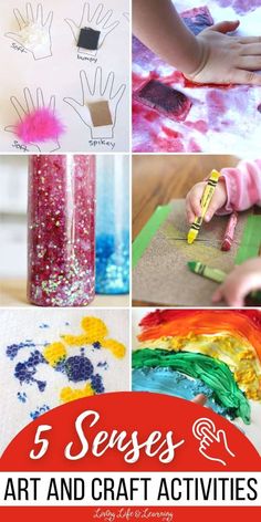 five steps to art and craft activities for kids