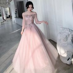 Pink bridesmaid dress, new, fairy dress, Sweet 16, long birthday dressMaterial:tulleColor:as pictureNeckline:off shoulderBack details:bandageStyle:fairyDress type:A-line&ltp&gtFeatures:sweet</p>&ltbr/>&ltp&gtCustomized service and Rush order are available.</p>&ltbr/>&ltp&gtThis dress could be custom made, there are no extra cost to do custom size and color.</p>&ltbr/>&ltp&gtPlease leave your phone number for shipping when you order the dress.</p>&ltbr/>&ltp&gt1.If it is a custom color, please no Pink Off-shoulder Evening Dress For Debutante Ball, Off-shoulder Tulle Ball Gown For Banquet, Tulle Ball Gown Princess Dress For Banquet, Floor-length Tulle Princess Dress For Prom Season, Tulle Ball Gown For Banquet, Floor-length Tulle Princess Dress For Prom, Pink Off-shoulder Gown For Debutante Ball, Princess Style Floor-length Bridesmaid Ball Gown, Floor-length Princess Ball Gown For Bridesmaids