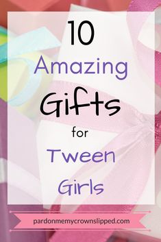 Get great gift ideas for tween girls. #TweenGifts #GiftIdeas #TweenGirls #GiftGuide #ChristmasGifts #BirthdayGiftsForGirls Awesome Gifts, Amazing Gifts, Great Gift Ideas, Birthday Gift Ideas, Birthday Gifts For Girls, Gifts For Coworkers, Teen Girls