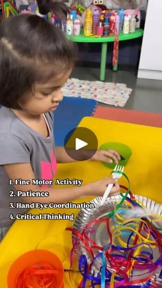 64K views · 4.4K reactions | All you need is satin ribbons and fork and bowls !!

#finemotoractivity #finemotorplay #handeyecoordination #eyehandcoordination #patience #preschoolactivities #nashikclasses #nashik #nashikkids #mynashikmydream #educationalgamesforkids #childrendevelopment #activitycenter #forpreschoolers | Sargam S. Racca’s Kids Time