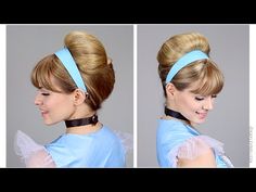 Cinderella Hairstyle, Breakfast At Tiffany's Costume, Disney Hairstyles, Short Hair For Kids, Cinderella Hair, Disney Princess Hairstyles, Disney Hair, Athletic Hairstyles, Princess Hairstyles