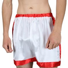 PRICES MAY VARY. Our white and red boxing trunks are a direct nod to the iconic outfit worn by the legendary series. These shorts are an essential piece of any Rocky Halloween costume or cosplay, helping to recreate the grit and determination of the beloved boxing champion. The boxing trunks feature the same white and red color scheme that Rocky sports in the ring. The design is complete with an elastic drawstring closure for an adjustable and secure fit, making it a near-perfect replication of the famous boxer's attire. Made with 100% polyester, these shorts are both comfortable and durable. They are breathable and lightweight, mimicking the feel and functionality of actual boxing trunks. These shorts are designed to withstand vigorous movement and last for years, allowing you to relive t Rocky Halloween Costume, Rocky Balboa Costume, Rocky Boxing, Boxing Halloween Costume, Boxing Practice, Boxing Trunks, Themed Halloween Costumes, Red Color Scheme, Red Color Schemes