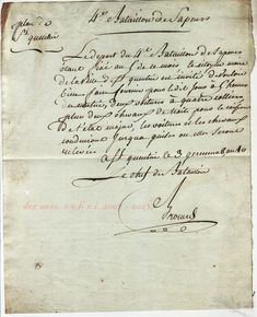 an old document with writing on it that has been written in cursive ink