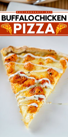 My Buffalo Chicken Pizza features spicy chicken, gooey cheese, and a creamy sauce. Best of all, the crispy crust doesn't require any rise time. Wing Flavors, Buffalo Chicken Pizza Recipe, Buffalo Pizza, Chicken Pizza Recipes, Spicy Buffalo Chicken, Easy Buffalo Chicken, Buffalo Chicken Pizza, Buffalo Wing, Pizza Recipes Homemade