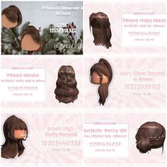 Roblox Hair Codes, Hair Roblox, Code Roblox, Hair Codes