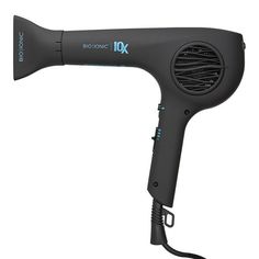 The incredible power of this dryer is created by volcanic properties combined with an exclusive mineral complex that impregnates the cuticles with moisturizing and smoothing heat. This tool gives hair incredible shine in less than 10 minutes! Features Adjustable Speed Cool Shot 1800 Watts 110 Volts 9 ft cord Weighs less than 1 pound Dries hair in under 10mins Brushless motor 50% more powerful than a standard motor Cuts down drying time Uses 75% less energy than average dryer Superior frizz-protection 10X’s the shine 10X’s the styling power 10 YEAR MANUFACTURER WARRANTY Best Hair Dryer, Light Speed, Ionic Hair Dryer, Curly Hair Types, Professional Hair Dryer, Wella Color, Hair Dryers, Volcanic Rock, Hot Tools