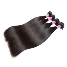 PRICES MAY VARY. 💖 Material: Unprocessed Mink Brazilian Virgin Hair Silky Straight Hair 4 Bundles, 10 10 10 10 Inches, Remy Human Hair Bundles Weave Hair Extensions. 💖 Details: Remy Human Hair Bundles Straight Hair, 10 Inches Length, 50 Gram Per Bundle, Totally 200 Gram Enough For a Full Head. 💖 Features: No Chemical, No Shedding, No Tangles, Soft and Elastic. Can Be Straightened, Curled, Dyed, Bleached, and Styled as Your Own Hair. 💖 Advantage: Professional Manufacturer Factory Supply Direc Brazilian Hair Extensions, Hair Bundle Deals, Weave Hair, Hair Silky, Straight Hair Extensions, Air Dry Hair, Hair Shows, Brazilian Virgin Hair, Hair Weft