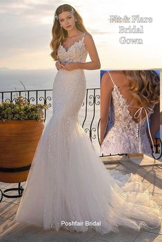 Save from site
▲
Sparkling Sequin Lace Fit & Flare Wedding Dress with Thin Straps, V Neck, Low Back and Chapel Train Fit Flare Wedding Dress, Flare Wedding Dress, Fit And Flare Wedding Dress, Chapel Train, Beaded Lace