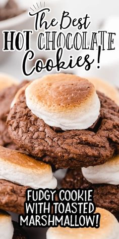 the best hot chocolate cookies with toasted marshmallows are on sale now