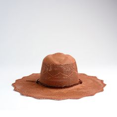 Sakura Hat in Dark Brown Close Instagram, Georgia Okeefe, Open Weave, Stitching Leather, Monogram Initials, Portland Oregon, Old Friends, Panama, Cowboy Hats