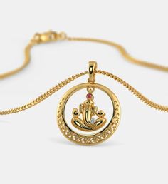 Ganesh Locket Pendants, Pendent Design Gold, Ganpati Pendant, Indian Gold Jewellery Design, Ganesh Pendant, Wedding Jewellery Designs