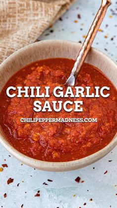 Making Homemade Chili-Garlic Sauce Chill Sauce Recipe, Chilli Sauce Recipe Homemade, Recipes With Chili Garlic Sauce, Chilli Garlic Sauce, Chili Pepper Recipes, Garlic Sauce Recipe, Homemade Hot Sauce, Spicy Chicken Recipes, Hot Sauce Recipes