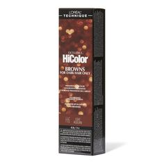 L'Oreal Excellence HiColor Permanent Hair Color is specifically developed to lift dark hair in one single step without brassiness. L'Oreal Light Auburn Permanent Creme Hair Color | Brunette | Sally Beauty Blonde Hilights, Loreal Hicolor, Plum Hair, Light Auburn, Hair Color Auburn, Light Hair Color, Sally Beauty, Color Kit, Auburn Hair