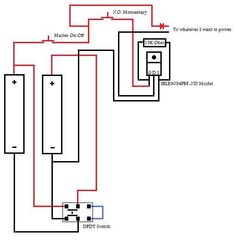 an electrical wiring diagram with three different outlets