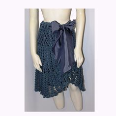 Woman's Romantic Lined Tiered Crochet Converts to by AnnieBriggs, $158.00 Skirt Cape, Crocheted Skirt, Cape, Ballet Skirt