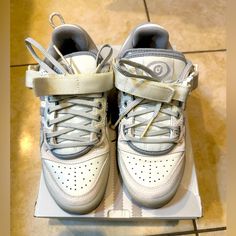 Bad Bunny Forum Men 4.5 Women 5.5 Hq2153 Clowhi/Clonix/Cwhite Blanua/Onycla/Blacra Used 3x Bad Bunny Custom Shoes, Bad Bunny Zapatillas, Bad Bunny Adidas, Adidas Forum Bad Bunny Blue, Forum Adidas Bad Bunny, Bad Bunny, White Adidas, White Silver, Adidas Women