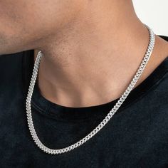 The 7.5mm-15mm Hollow White Gold Cuban Link Chain is a luxurious statement piece that combines bold design with lightweight wearability. Crafted from premium 10K or 14K hollow white gold, this chain offers the radiant look of solid gold while remaining lightweight for all-day comfort. The iconic Cuban link structure, polished to a mirror-like shine, adds a sleek and timeless touch to any outfit. Available in widths from 7.5mm to 15mm, this chain is ideal for making a confident style statement. I White Gold Cuban Link Chain, Interlocking Pattern, Lighter Design, Gold Cuban Link Chain, Miami Cuban Link Chain, Picture Pendant, Womens Rings Fashion, Miami Cuban, White Gold Chains