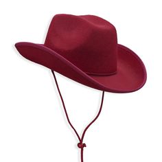 PRICES MAY VARY. ✅ Quality: Our cowboy hats for men and women are manufactured of high-quality felt material and are embellished with metal studs for a stylish look. The hat is crafted from high-quality imported materials. ✅ Perfect Fit: Our felt studded hats comes with removable, adjustable chin straps that help them fit any size. No matter the size you're looking for, we’ve got you covered! ✅ Perfect for Costumes: These cowboy hats are perfect for your Halloween costumes. Wear our western hat Maroon Western Hat, Cowgirl Hat Wedding, Rodeo Party Decor, Lumineers Concert, Bride Cowgirl Hat, Cowboy Hat Summer, Lana Concert, Red Cowboy Hat, Camp Themes