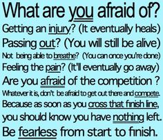 an image with the words'what are you afraid to finish?'on it