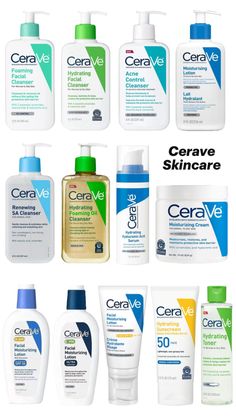 Cerave Skincare, Natural Everyday Makeup, Skin Care Order, Facial Skin Care Routine, Skin Care Kit, Body Care Routine, Healthy Skin Care, Face Skin Care