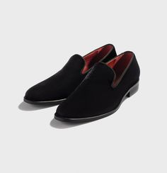 Tuxedo Shoes For Men, Velvet Loafers Mens, Velvet Dress Shoes, Black Velvet Loafers, Black Formal Shoes, Tuxedo Shoes, Men's Wedding Shoes, Black Tux, Velvet Loafers