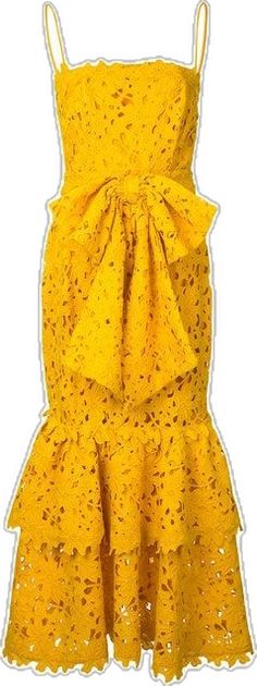 Chic Lace Dress With Ruffled Skirt, Yellow Lace Dress For Party, Yellow Lace Ruffled Dress, Chic Yellow Lace Dress, Yellow Lace Dress With Ruffles, Yellow Party Dress With Lace Patchwork, Elegant Yellow Lace Dress, Elegant Fitted Yellow Lace Dress, Ruffle Evening Dress