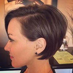 long pixie bob - Google Search: Latest Bob Hairstyles, Women Undercut, Ideas Haircut, Pixie Bob Haircut, Long Pixie Cuts, Haircut Short, Long Pixie, Short Women