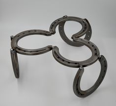 a metal object that is shaped like the letter s