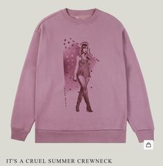 Summer Crewneck, Summer Taylor, Summer Sweatshirt, Cruel Summer, My Shopping List