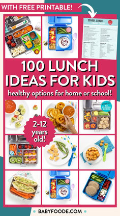 the back to school lunch ideas for kids