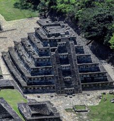 an aerial view of the ancient city of tempish in mexico's chichena