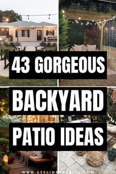 outdoor spaces Small Apartment Patio Ideas, Cozy Backyard Patio, Dreamy Patio, Entertaining Backyard, Apartment Patio Ideas, Small Backyard Decks, Small Patio Decorating Ideas, Backyard Patio Ideas, Hot Tub Patio