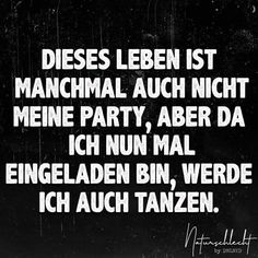 a black and white photo with the words, diees leben istt manchmal