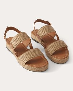 Helen Kaminski Donna Raffia Platform Sandal | OLIVELA Luxury Platform Sandals In Straw, Luxury Woven Leather Open Toe Sandals, Luxury Woven Leather Sandals For Spring, Luxury Woven Beige Sandals, Luxury Leather Platform Sandals, Luxury Woven Women's Sandals, Helen Kaminski, Sheep Leather, Buffalo Leather